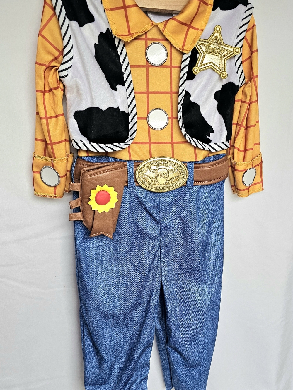 Disney Yellow and Blue Cowboy Sheriff Costume